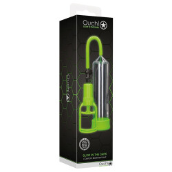 Ouch! Glow Pompe à pénis phosphorescente Glow Comfort 20 x 5.5cm